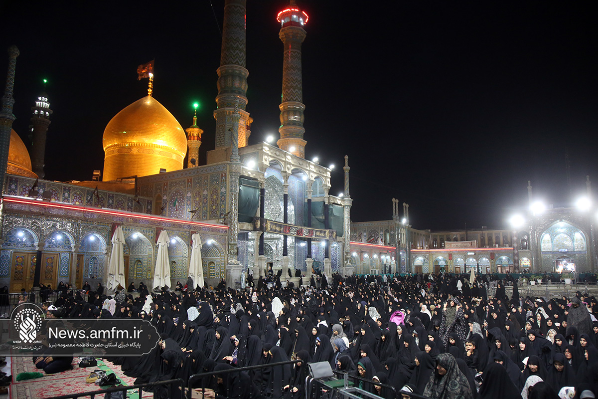 حضور پرشور زائران و استمرار خدمت‌رسانی موکب‌های حرم قم تا پایان ماه صفر
