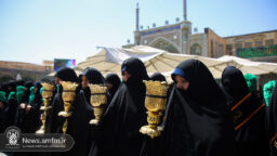 خدمت‌رسانی روزانه ۸۱۰ خادم خواهر در ایام اربعین حسینی