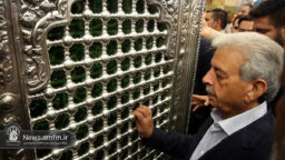 تشرف وزیر کشاورزی پاکستان به حرم حضرت معصومه (س)