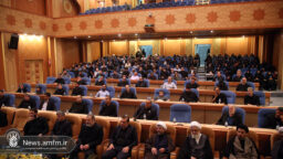 آیین شکرانه خدمت خادمان موکب حرم بانوی کرامت برگزار شد + تصاویر