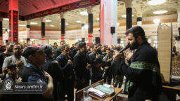 عزاداری سالروز رحلت پیامبر(ص) و شهادت امام مجتبی(ع) در حرم بانوی کرامت