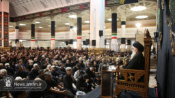 عزاداری ظهر شهادت امام رضا(ع) در حرم بانوی کرامت