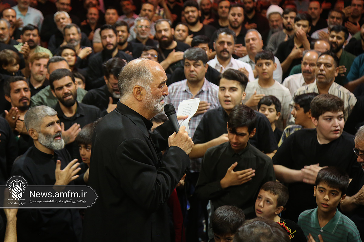 عزاداری سالروز شهادت امام حسن عسکری (ع) در حرم بانوی کرامت