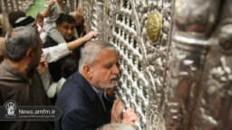 تشرف وزیر میراث فرهنگی، گردشگری و صنایع دستی به حرم حضرت فاطمه معصومه (س)