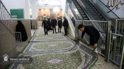 اهدای ۱۱۵ تخته فرش به حرم حضرت معصومه(س) + تصاویر