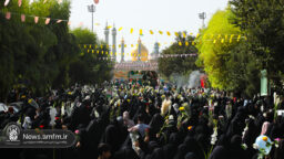 استقبال پرشور مردم از کاروان نمادین ورود حضرت معصومه(س) به قم
