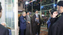 حضور تولیت حرم بانوی کرامت در مجلس ختم آیت‌الله موسوی یزدی