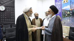 امام جمعه جدید پردیسان قم در حرم بانوی کرامت معارفه شد