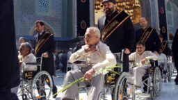 ارائه خدمات ویژه به زائران سالمند و کم‌توان در حرم مطهر حضرت معصومه(س)