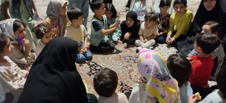 روایت سیره فاطمی برای زائر کوچولوهای آستان مقدس بانوی کرامت