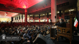 سنگ تمام مردم قدرشناس قم در عزاداری شام رحلت بانوی کرامت