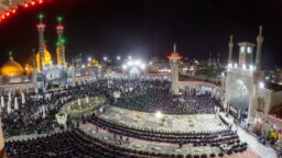 نور شمعدان‌ها، اشک خادمان و قلب‌هایی که به عشق خدمت می‌تپد