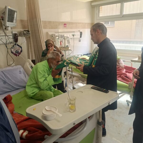 عیادت سفیران کریمه از بیماران بیمارستان‌های نجف آباد و شاهین‌شهر اصفهان