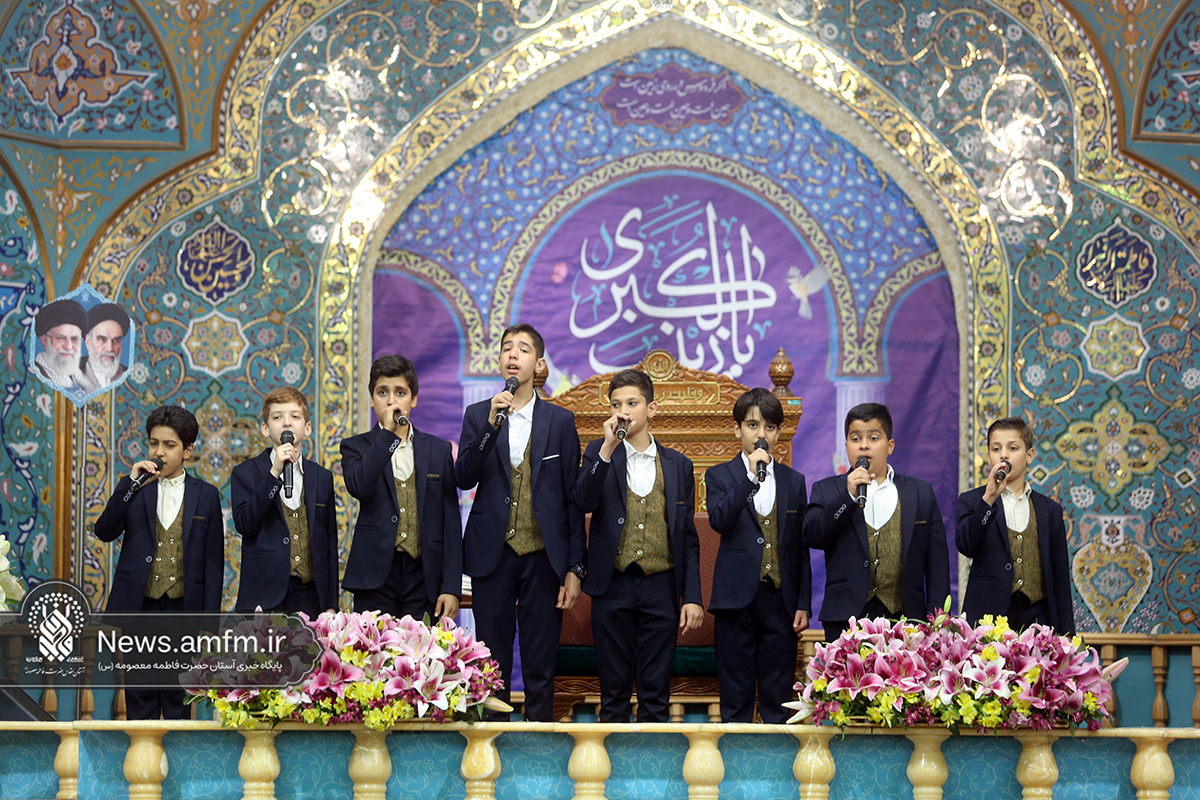 جشن باشکوه میلاد حضرت زینب (س) با حضور پرشور زائران در حرم بانوی کرامت