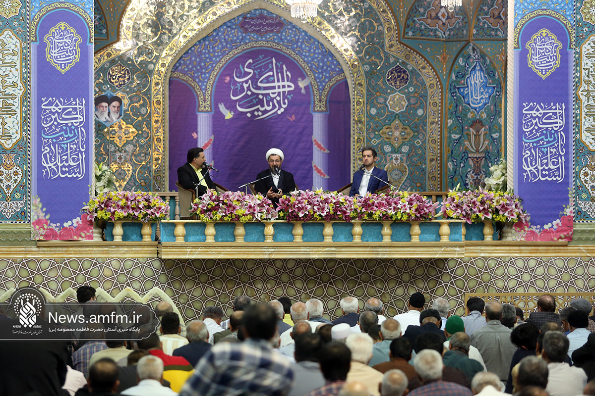 «سمت خدا» در روز میلاد حضرت زینب (س) میهمان حرم بانوی کرامت شد