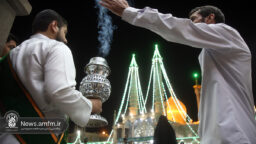 حال و هوای حرم بانوی کرامت در شام میلاد حضرت زینب(س)