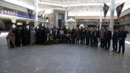 عرض ارادت هنرمندان به ساحت مقدس حضرت فاطمه معصومه(س)