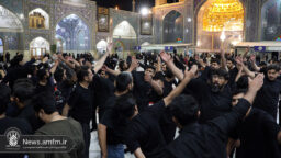 حال و هوای حرم بانوی کرامت در شام شهادت حضرت زهرا(س)