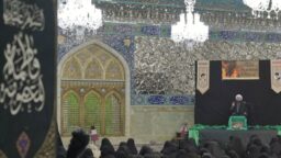 محفل عزای بانوان قمی به یاد مظلومیت دختر پیامبر(ص)