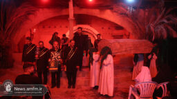 عطر پرچم حرم حضرت فاطمه معصومه (س) در کوچه‌های بنی هاشم پیچید