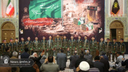 یادواره ۱۸ شهید روضه فاطمیه قم در حرم بانوی کرامت