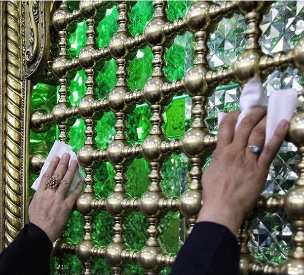 خدمت‌رسانی ۵۵۰ بانو در بخش خدمات آستان مقدس بانوی کرامت