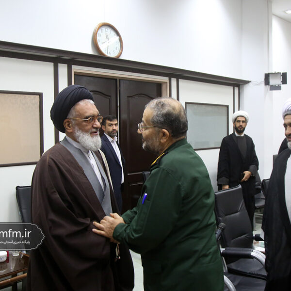 دیدار رئیس سازمان بسیج مستضعفین با تولیت حرم حضرت فاطمه معصومه (س)