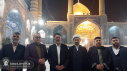 تشرف رئیس اداره کل مسلمانان گرجستان به حرم حضرت معصومه (س)