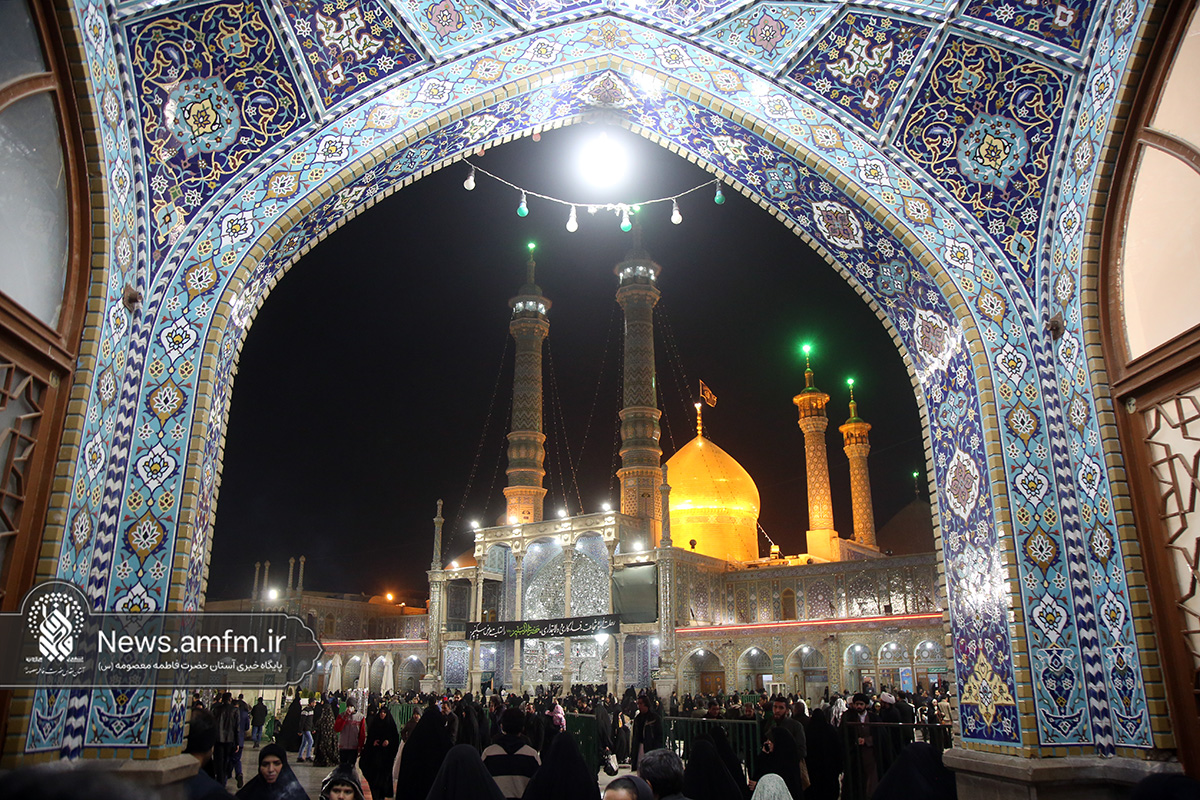 حال و هوای حرم بانوی کرامت در شام وفات حضرت ام البنین(س)