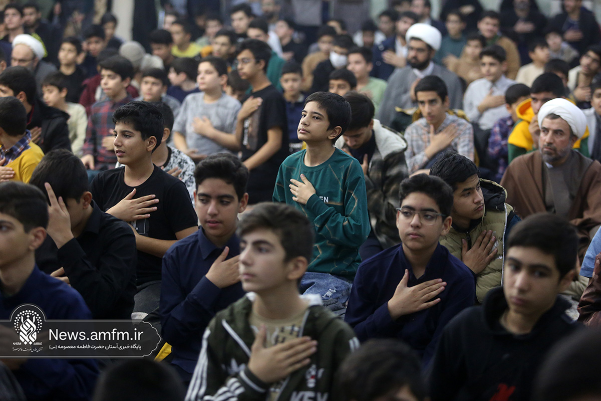محفل عزاداری نوجوانان فاطمی در سوگ حضرت ام البنین(س)