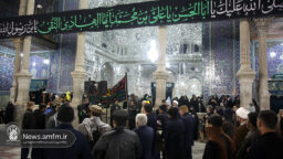 حرم مطهر کریمه اهل‌بیت (س) غرق در ماتم شهادت امام ‌هادی(ع)