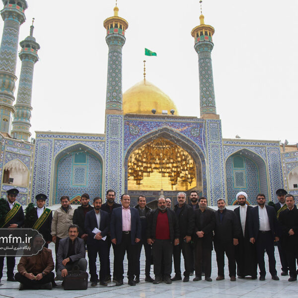 بازدید اصحاب رسانه قم از بخش‌های فرهنگی حرم بانوی کرامت