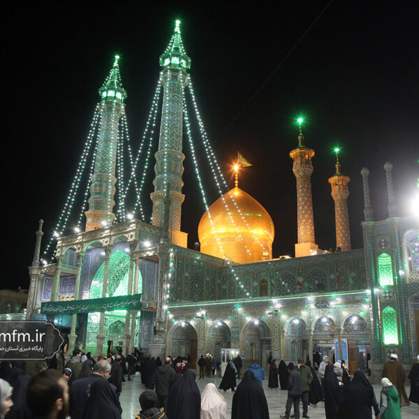 حال و هوای حرم بانوی کرامت در شام میلاد امام جواد (ع)