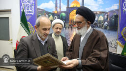 رئیس صداوسیما خادم تشرفی حرم حضرت فاطمه معصومه(س) شد