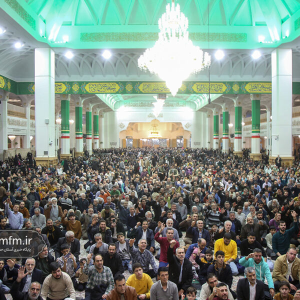 جشن میلاد امام علی(ع) در حرم بانوی کرامت