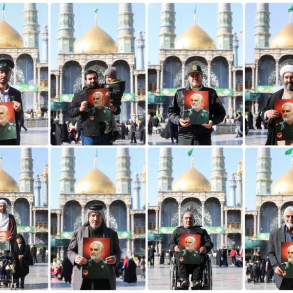 به یاد پدر مقاومت شهید حاج قاسم سلیمانی …