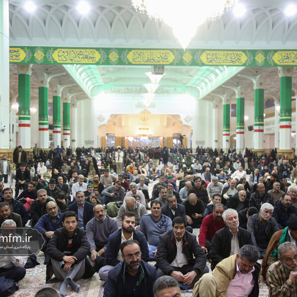 جشن شام میلاد امام علی (ع) در حرم بانوی کرامت