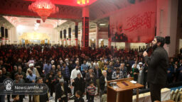 عزاداری زائران حرم حضرت معصومه (س) در سوگ عقیله بنی هاشم