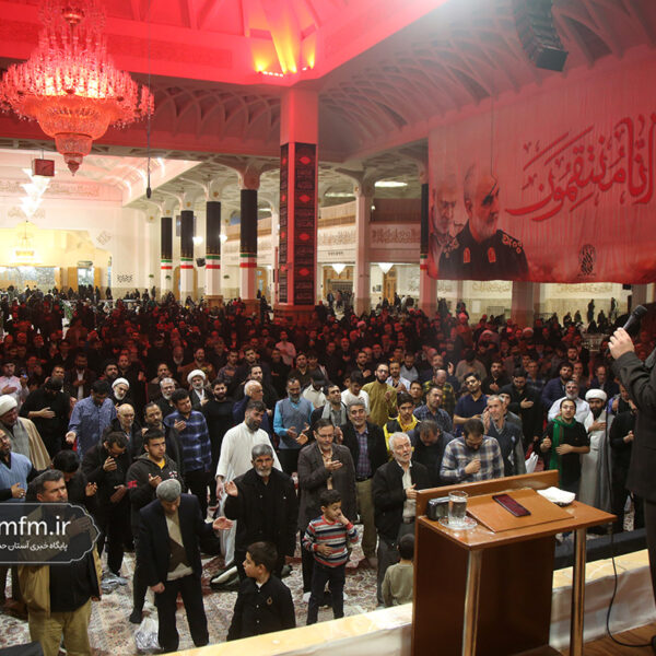 عزاداری زائران حرم حضرت معصومه (س) در سوگ عقیله بنی هاشم