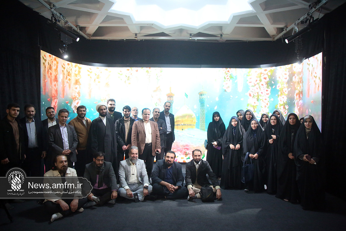 دومین مرحله بازدید اصحاب رسانه قم از بخش‌های فرهنگی حرم بانوی کرامت