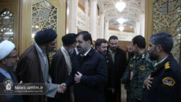 گرامیداشت شهدای امنیت در حرم حضرت فاطمه معصومه (س)