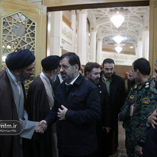 گرامیداشت شهدای امنیت در حرم حضرت فاطمه معصومه (س)