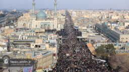 سیل خروشان راهپیمایی مردم شریف شهر مقدس قم
