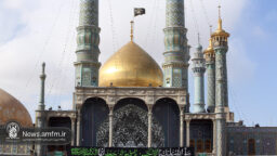 حرم دختر موسی‌بن‌جعفر(ع) سیاهپوش شد