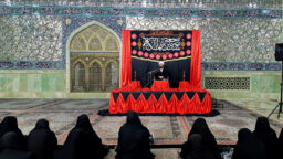 حضور پرشور بانوان ولایتمدار قمی در محفل «بفرمایید روضه»