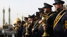 دسته عزای خادمان کریمه اهل بیت(س) در سوگ امام موسی کاظم(ع)