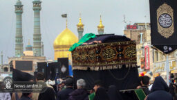 عرض ارادت هیئات مذهبی به محضر حضرت فاطمه معصومه(س) در سالروز شهادت پدر بزرگوارشان