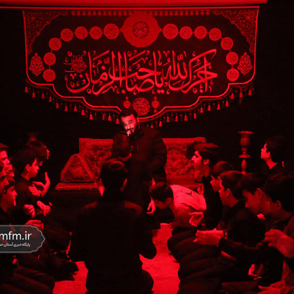 عزاداری نوجوانان فاطمی به مناسبت شهادت امام موسی کاظم (ع)