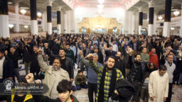 ابراز انزجار زائران حرم قم از اغتشاشگران دست پروده آمریکا