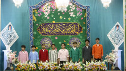 جشن شب عید سعید مبعث در حرم حضرت فاطمه معصومه(س)